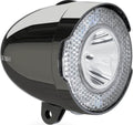 koplamp 706-B Retro 15 lux led batterij chroomzwart