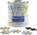 City puzzle rotterdam - puzzel - magnetisch - 100 puzzelstukjes