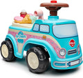 Falk loopauto ijscoman loopwagen mini van met accessoires 1-3 jaar
