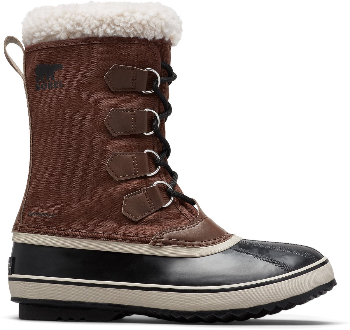 Sorel 1964 pac™ nylon wp men's snowboots - tobacco, black - maat 42