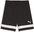 Puma individualrise shorts jr unisex sportbroek - black- white 140