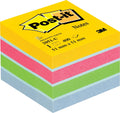 Post-it notes mini kubus, 400 vel, ft 51 x 51 mm, geassorteerde kleuren