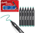 Sharpie creative marker acrylverfmarkers | ronde punt | verfmarkers op waterbasis | inkt loopt niet door en geschikt voor de meeste oppervlakken | meer groen | 6 stuks