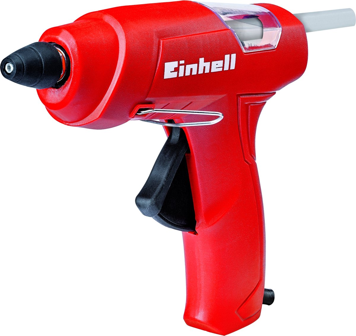 Einhell elektrisch lijmpistool tc-gg 30 - 30 w - mechanische toevoer - incl. standaard, vlak en verlengstuk - incl. 3 lijmstiften
