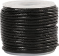 Creativ company leerkoord 1 mm zwart 10 m