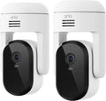Arlo essential3 hd ptz beveiligingscamera voor buiten, 2-cam