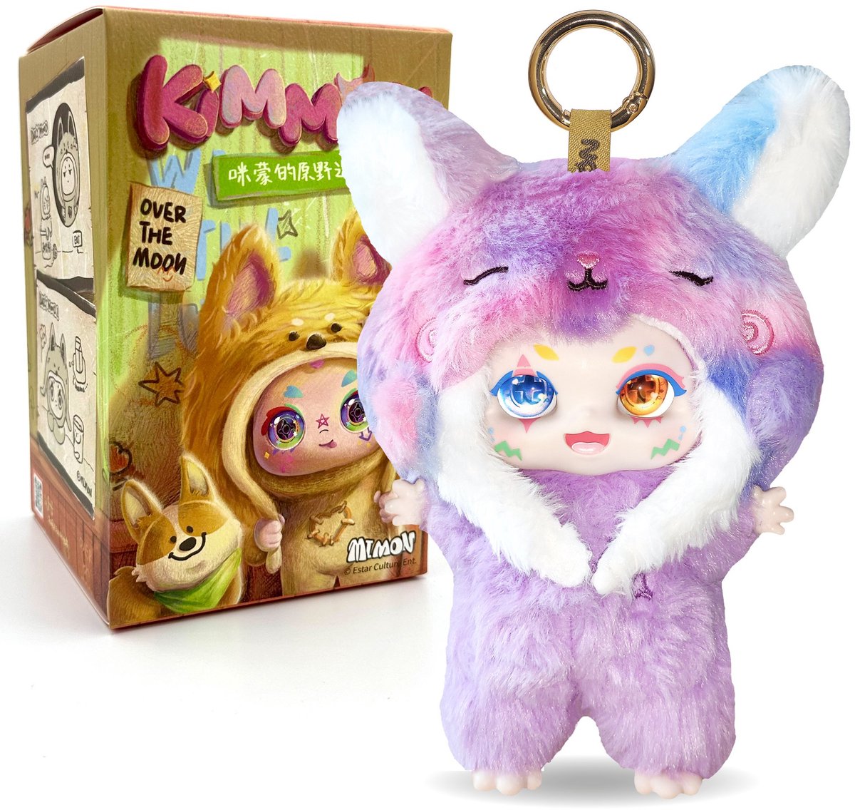 Kimmon pop-culture pluche 'dream of the wilderness' serie - blind box collectie - verzamelfiguren