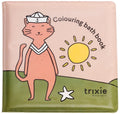 Trixie badboekje mrs. cat friends - kleurveranderend waterboekje voor baby's - badspeelgoed vanaf 6 maanden