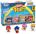 Funko sonic bitty pop! vinyl figure 4-pack sonic 2,5 cm mini-figuur - 2cm