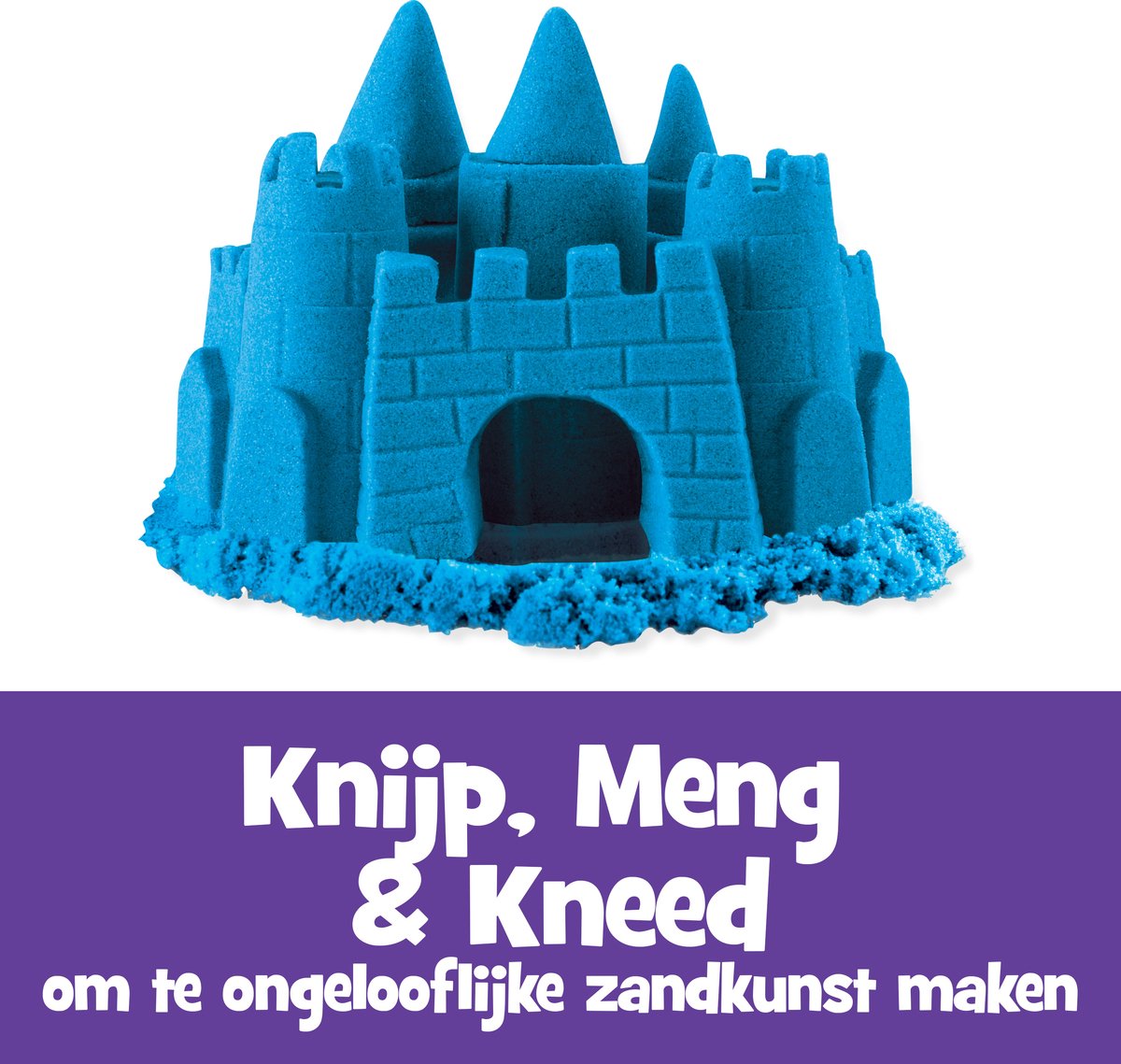 Kinetic sand - speelzand - 907 g origineel - blauw - sensorisch speelgoed