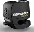 Oxford fietsslot – micro xa5 alarm disc slot - black – zwart