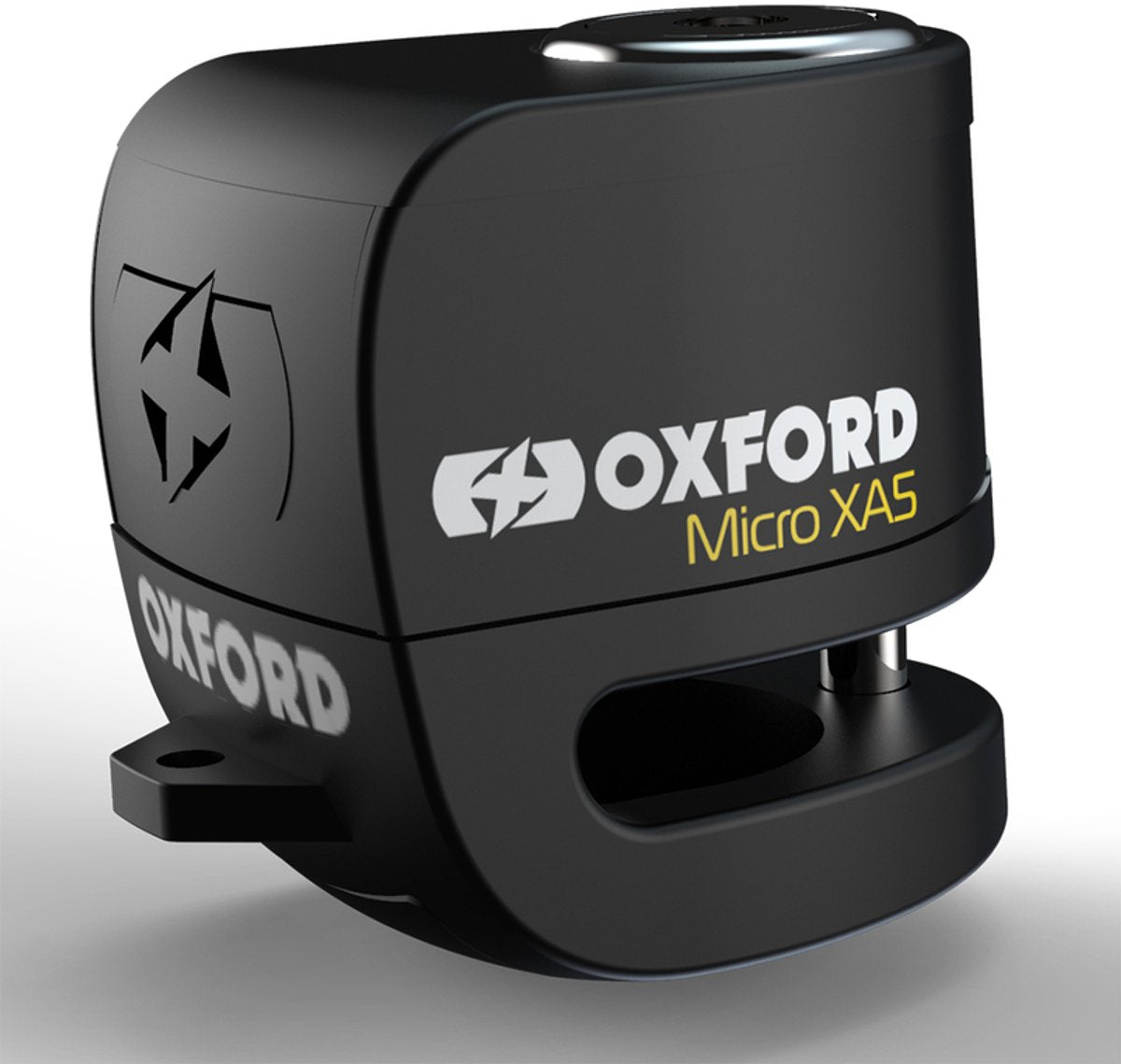 Oxford fietsslot – micro xa5 alarm disc slot - black – zwart