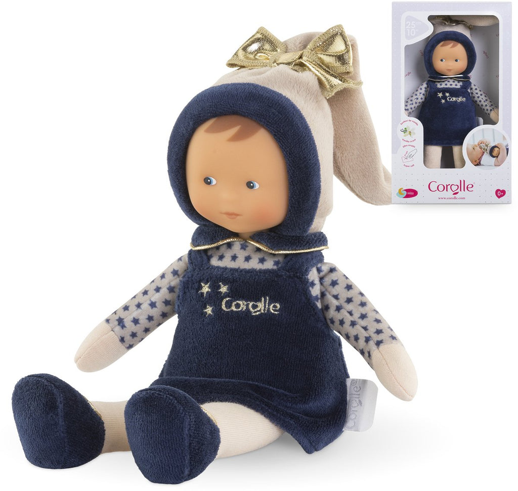 Corolle Mon Doudou Miss marineblaue Sternenträume-Puppe, 25 cm