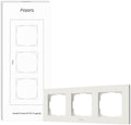 Aqara switch frame h2 eu 3-gang (white)