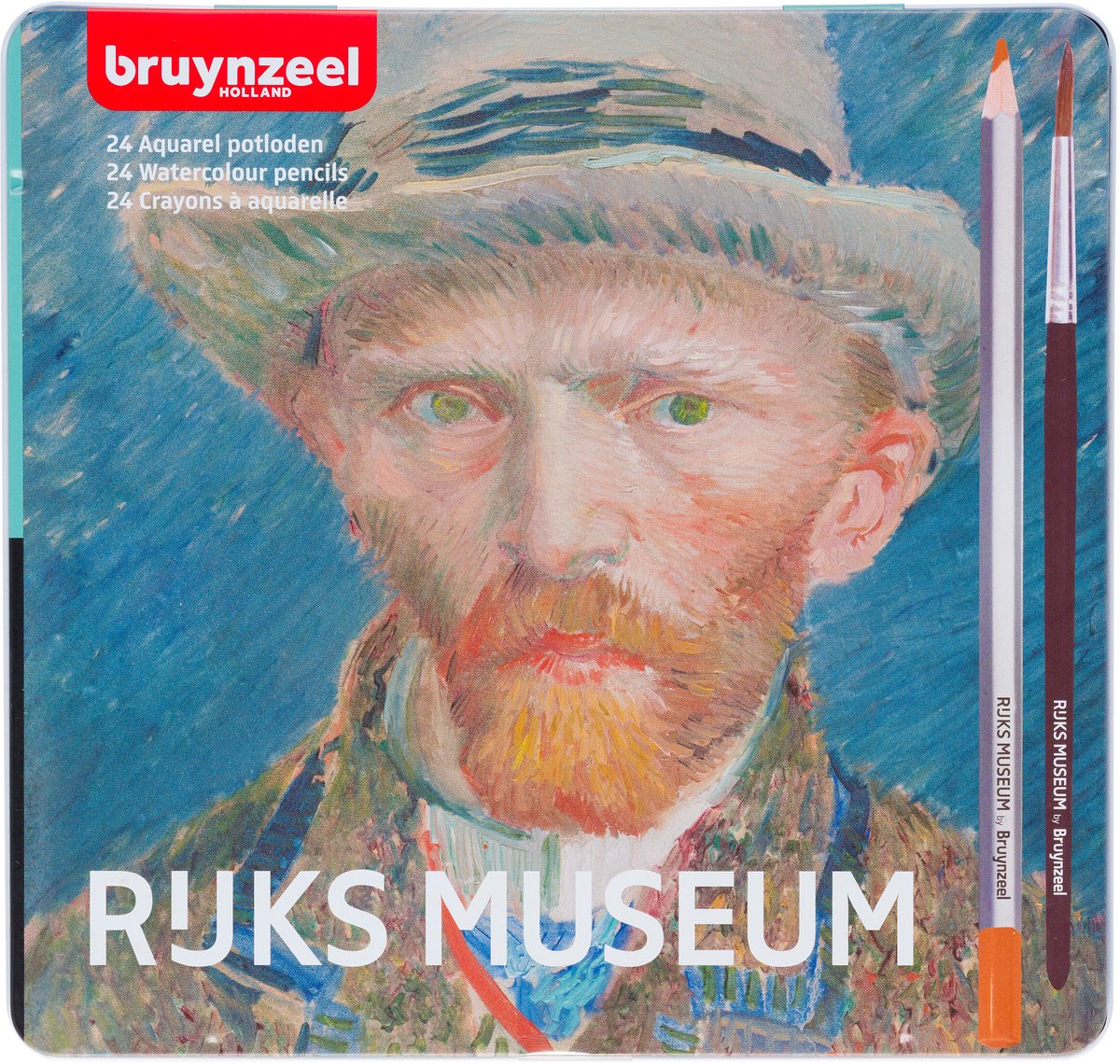 Bruynzeel • Dose 24 Aquarellstifte Vincent van Gogh