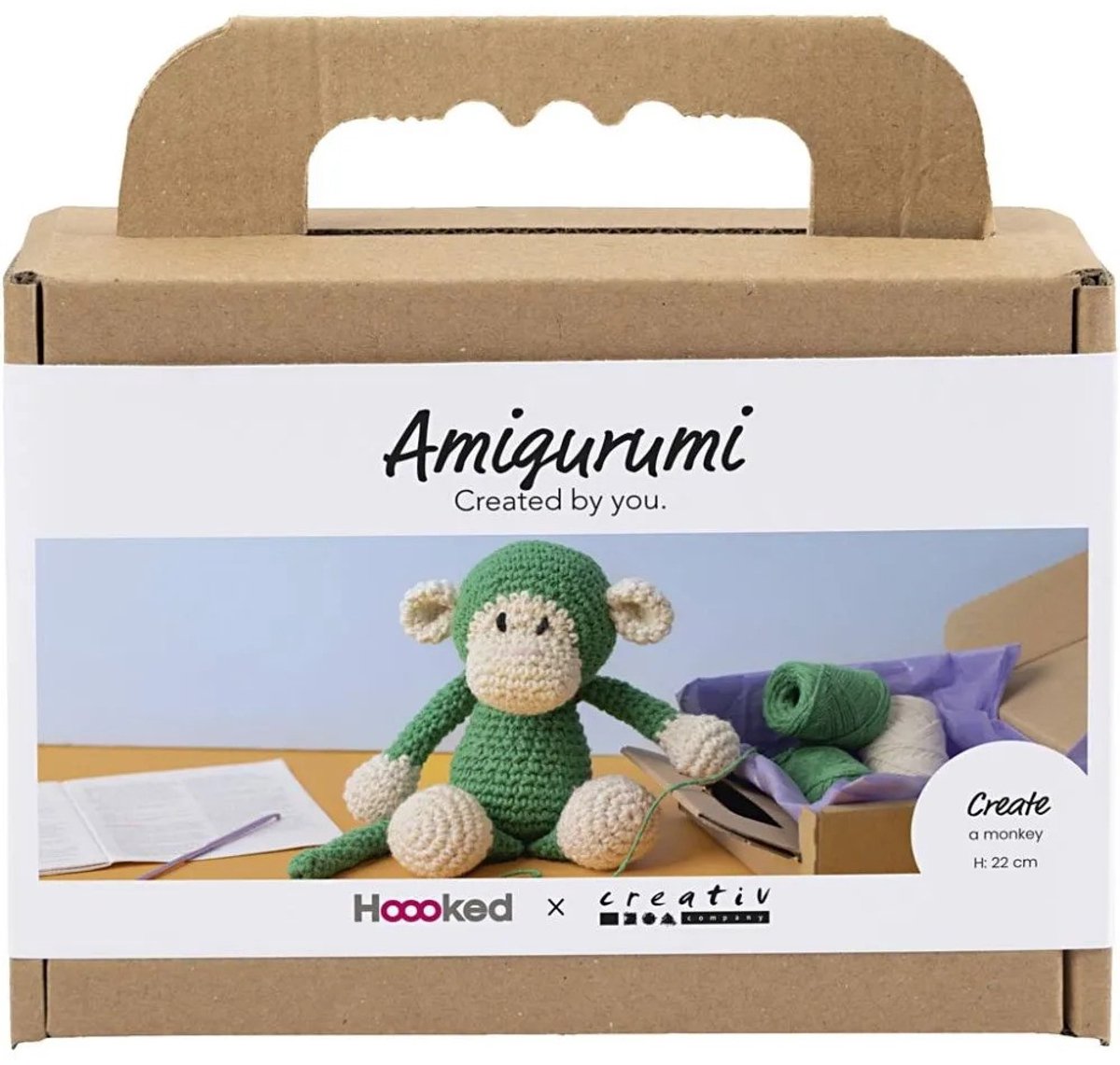 Creativ Company Hobby-Set Amigurumi Affe