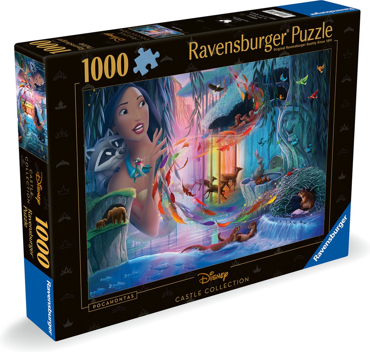 Ravensburger Legpuzzel Disney Castles Pocahontas, 1000.