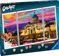 Ravensburger Creart Malen nach Zahlen – Sonnenuntergang in Rom