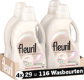Fleuril white light - vloeibaar wasmiddel - witte en pastelkleuren was - 4x29 wasbeurten - voordeelverpakking