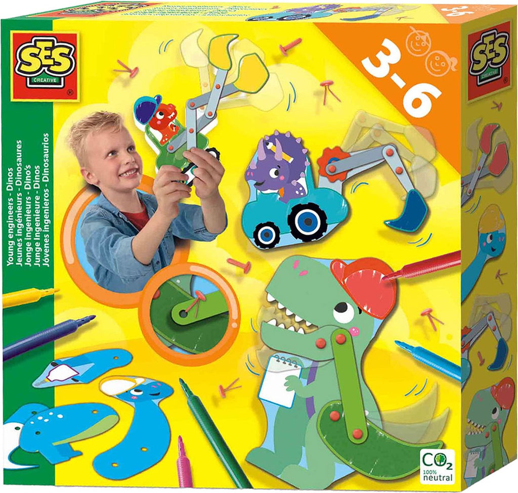 SES-Nachwuchsingenieure – Dinosaurier