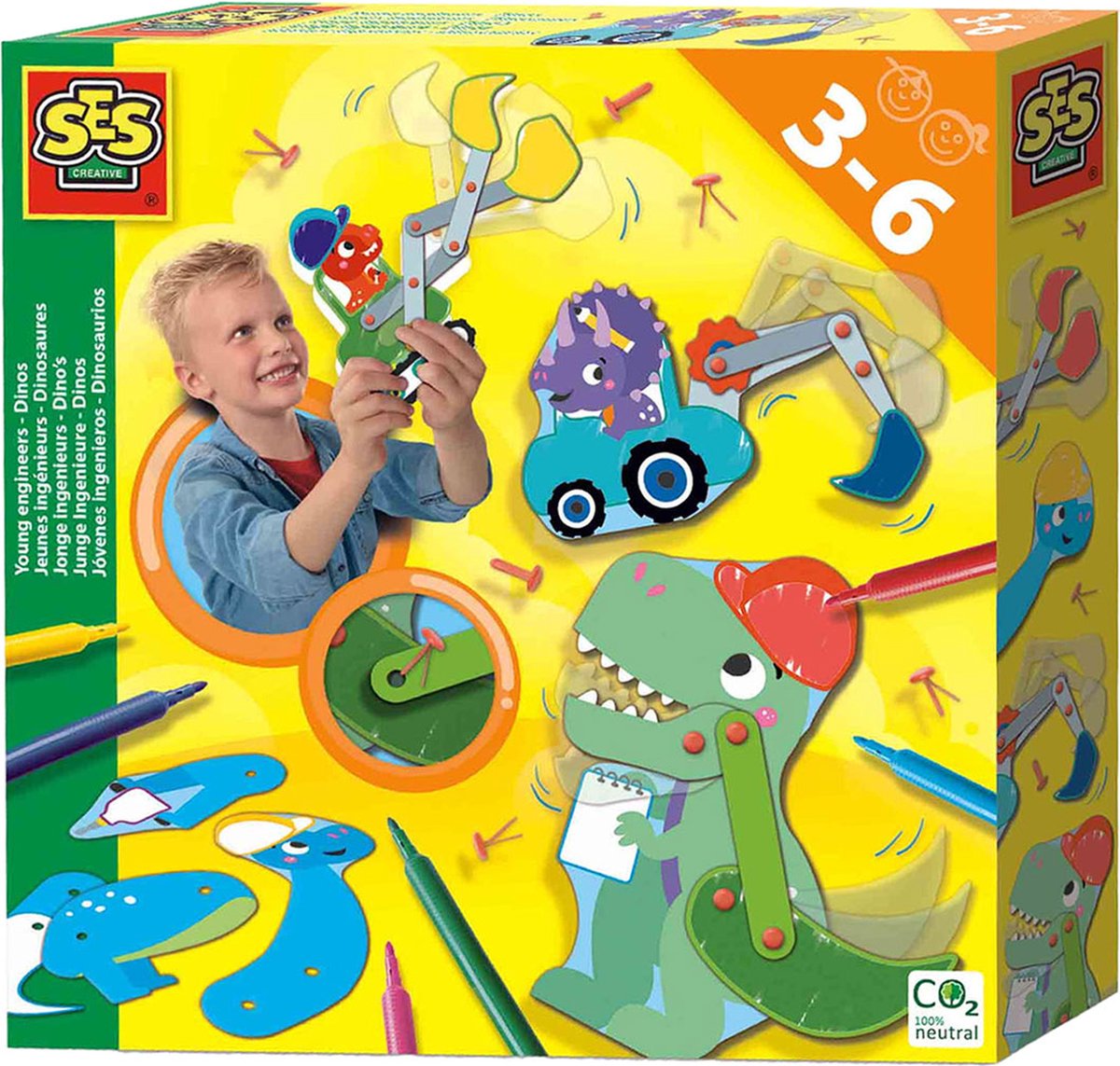 SES-Nachwuchsingenieure – Dinosaurier
