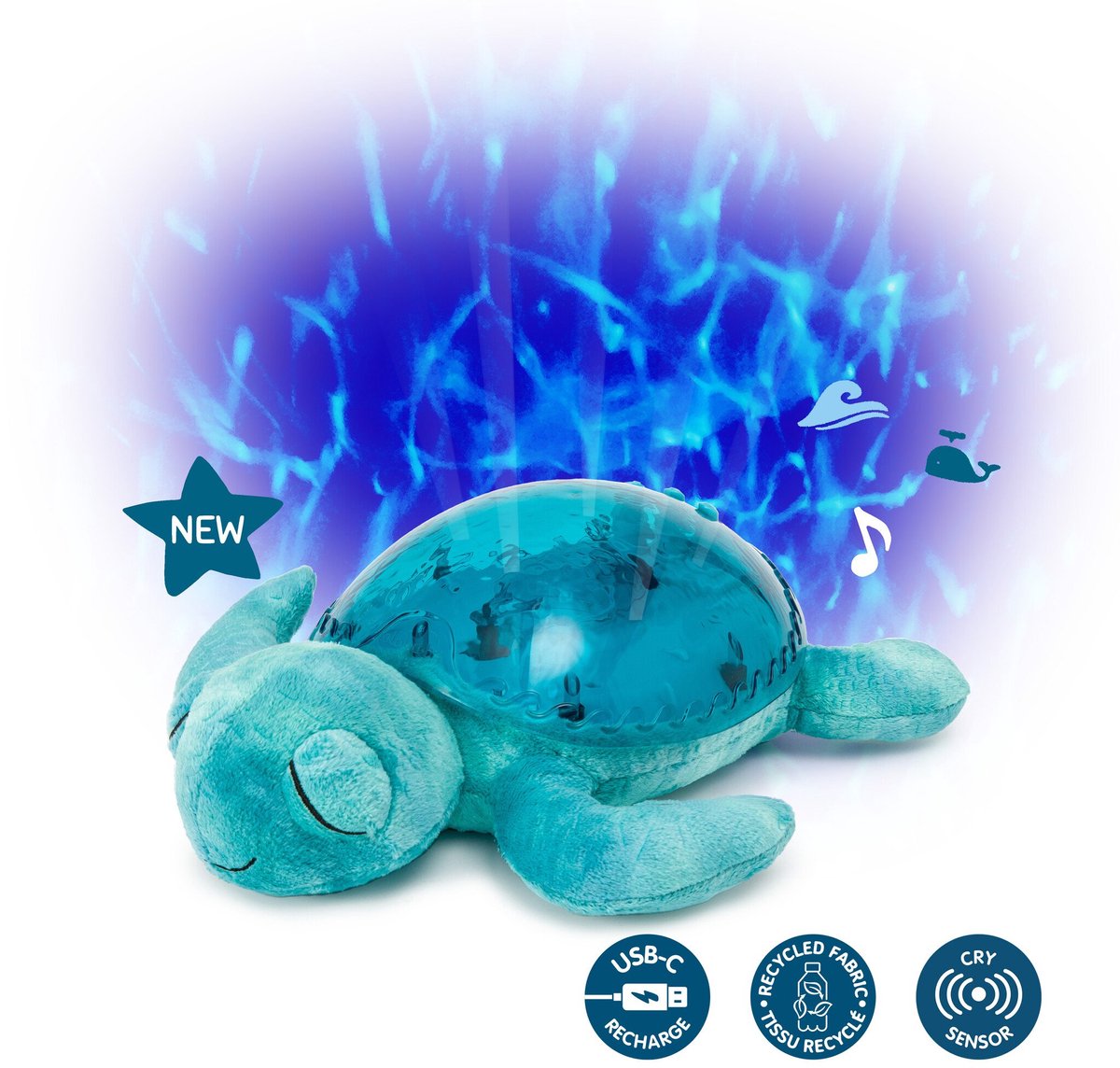Cloud b cloudb | projector tranquil schildpad aqua