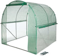 Nature - kas - tuintunnel met bodemframe - h200 x 200 x 200cm - groen