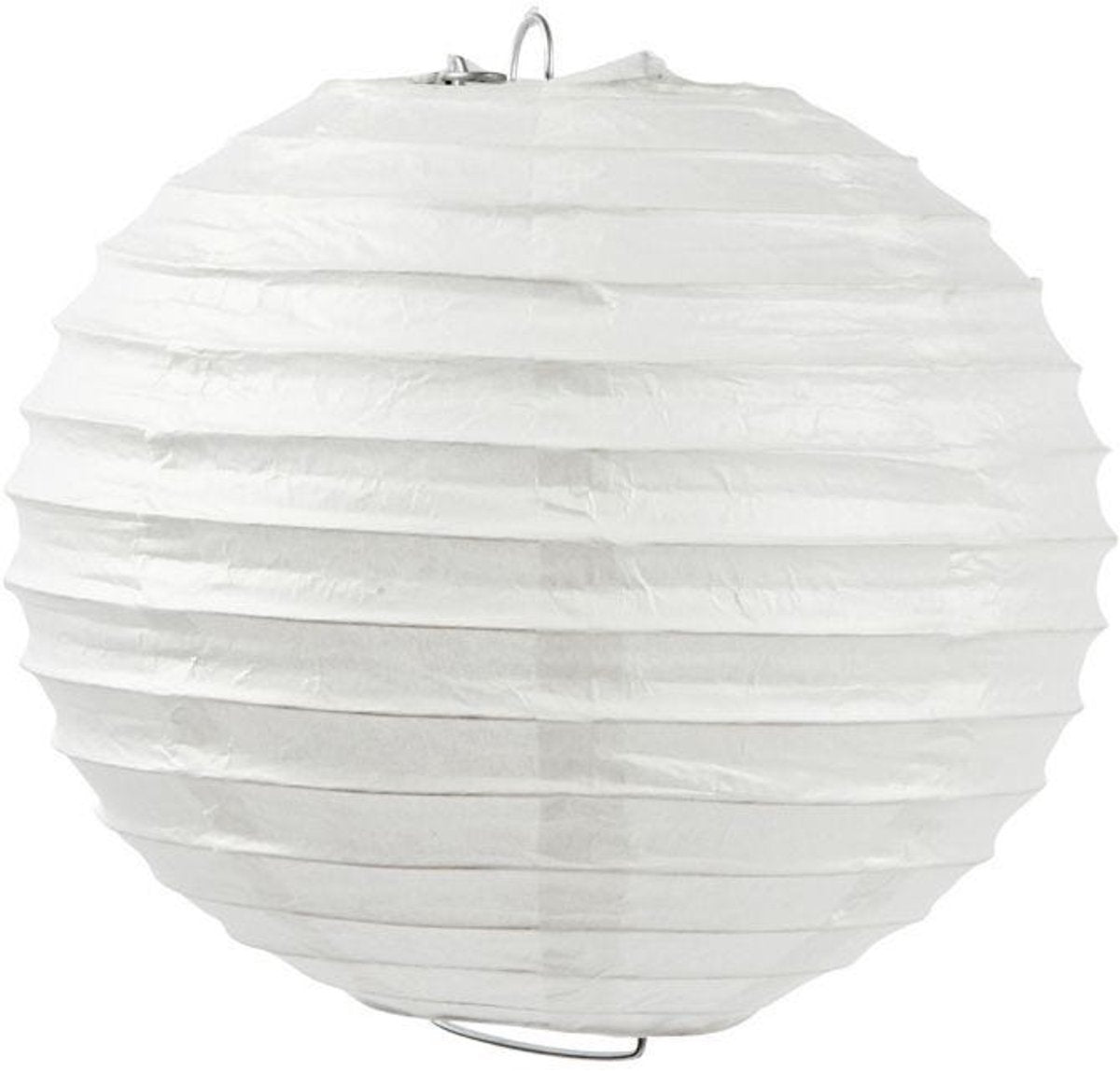 Creativ Company Reispapierlampe, weiß, 35 cm