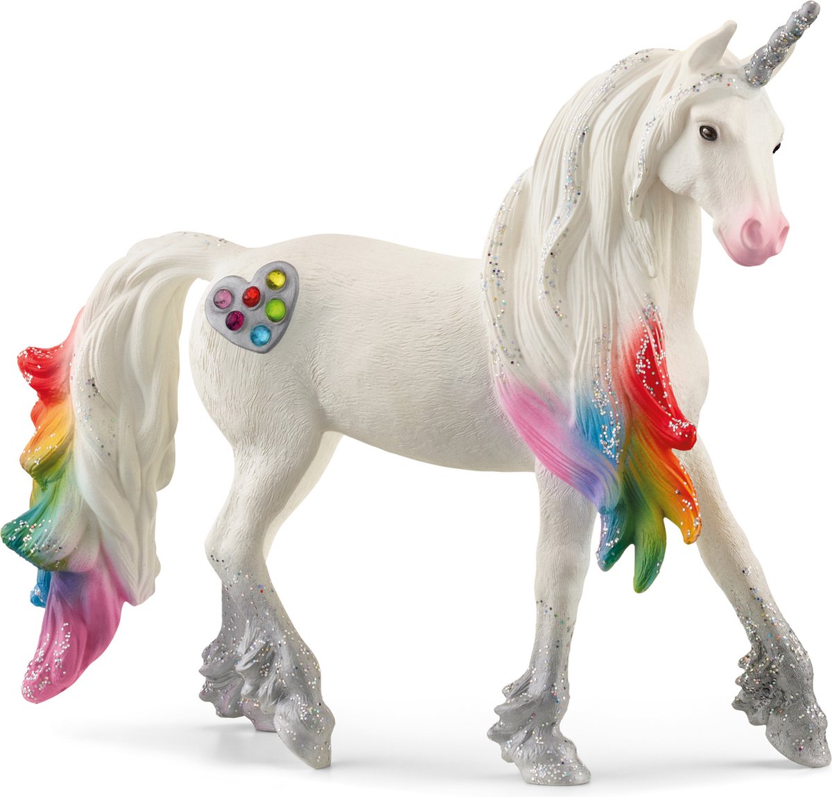 Schleich Bayala Regenbogen-Einhorn-Hengst 70725