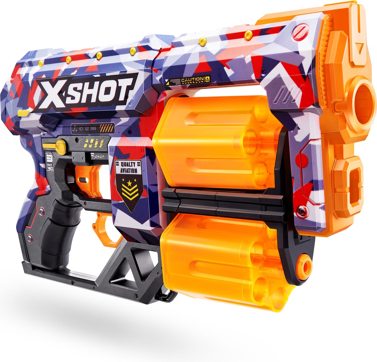 ZURU X-Shot Skins Dread mit 12 Darts