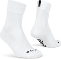 Gripgrab - lightweight sl performance zomer fietssokken 1 paar coolmax wielersport sokken regular cut - wit - unisex - maat m (41-44)