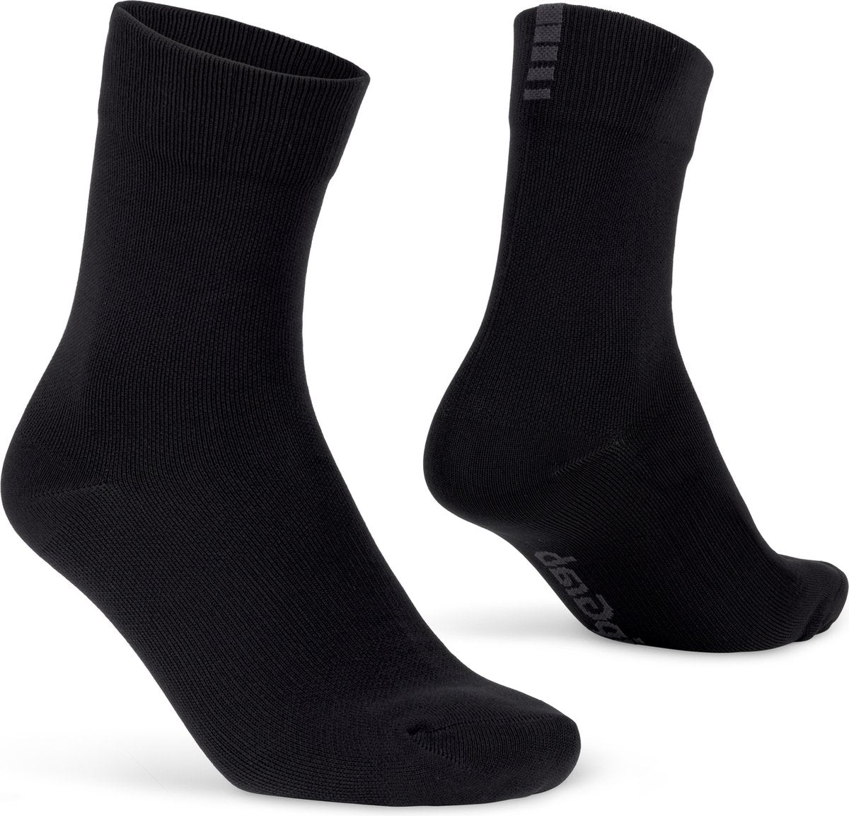 Gripgrab - lightweight waterproof lente herfst fietssokken winter sokken wielersport - zwart - unisex - maat s