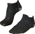 Falke ru5 race invisible anti-blaar functioneel materiaal hardloopsokken heren zwart - maat 46-48