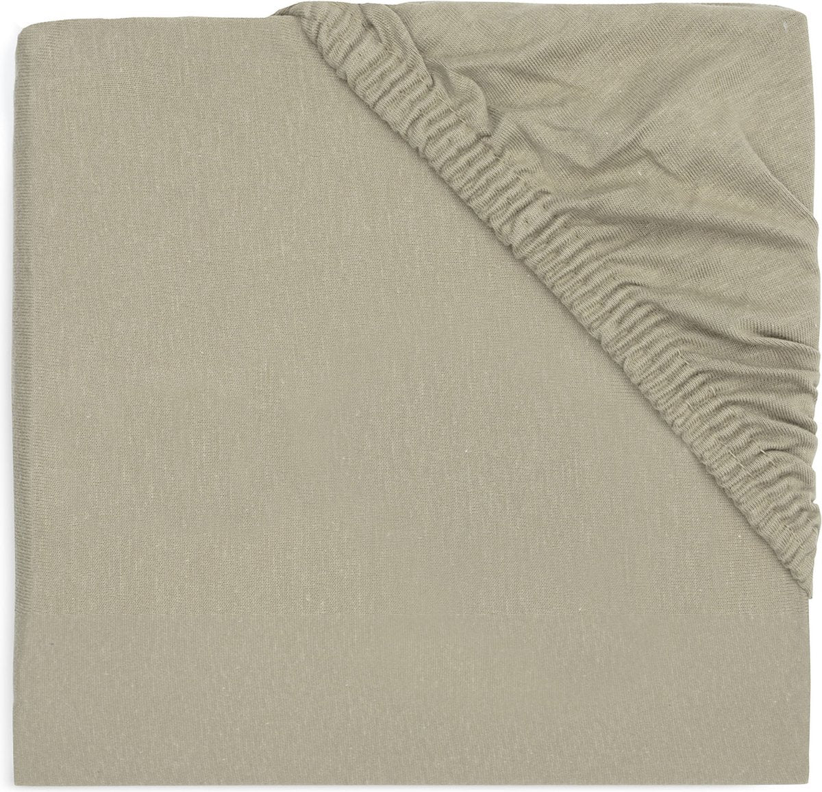 Jollein hoeslaken jersey 40 50x80 90cm olive green