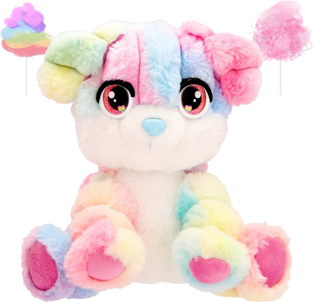 Spectron Cotton Cuties Welpe – Duftendes Zuckerwatte-Plüschtier, 30 cm