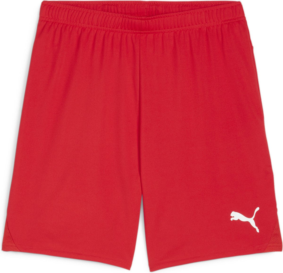 Puma teamgoal shorts heren sportbroek - red- white xl