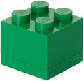 Lego - opbergbox mini brick 4 - polypropyleen - groen