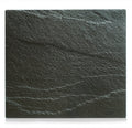 Zeller anthracite slate glazen beschermplaat voor fornuis - groot