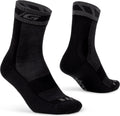 Gripgrab - merino winter fietssokken warme wieler sokken met merino wol fiets wintersokken - zwart - unisex - maat l (44-47)