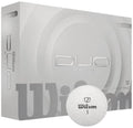 Wilson duo soft golfballen 2025 - wit - 12 stuks