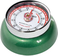 Zassenhaus timer speed kookwekker - retro look - magnetisch - racing green