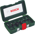Bosch accessoires hardmetalen freesset | 6 delig | 8 mm schacht - 2607019463