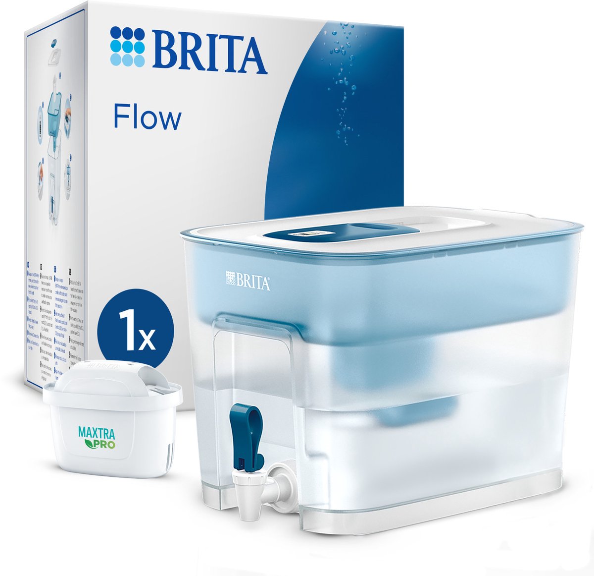 Brita Brita Fluss Wasserfilter 8,2l Blau Weiß