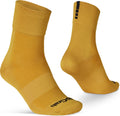 Gripgrab - lightweight sl performance zomer fietssokken 1 paar coolmax wielersport sokken regular cut - mosterd geel - unisex - maat m (41-44)