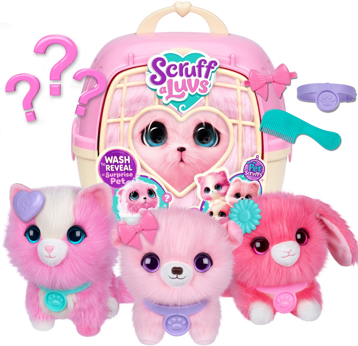 Spectron scruff a luvs mystery huisdier roze
