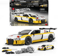 Mattel brick shop hot wheels elite serie - '15 audi r8 lms bouwspeelgoed - 820 onderdelen