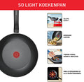 Tefal - so'light - wokpan - 28 cm - inductie