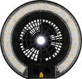 Abbey camp 3-in-1 led lamp met ventilator - monserrat-020 - zwart
