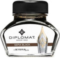 Diplomat inkt diplo octopus 30 ml glas sepia zwart