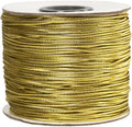 Creativ company elastisch koord, dikte 1 mm, goud, 100 m